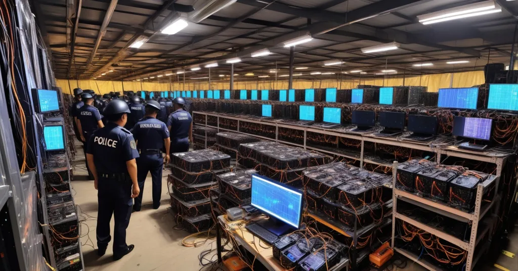 Thailand Shuts Down Illegal Bitcoin Mining Operation, Seizes 315 Rigs Across Five Provinces