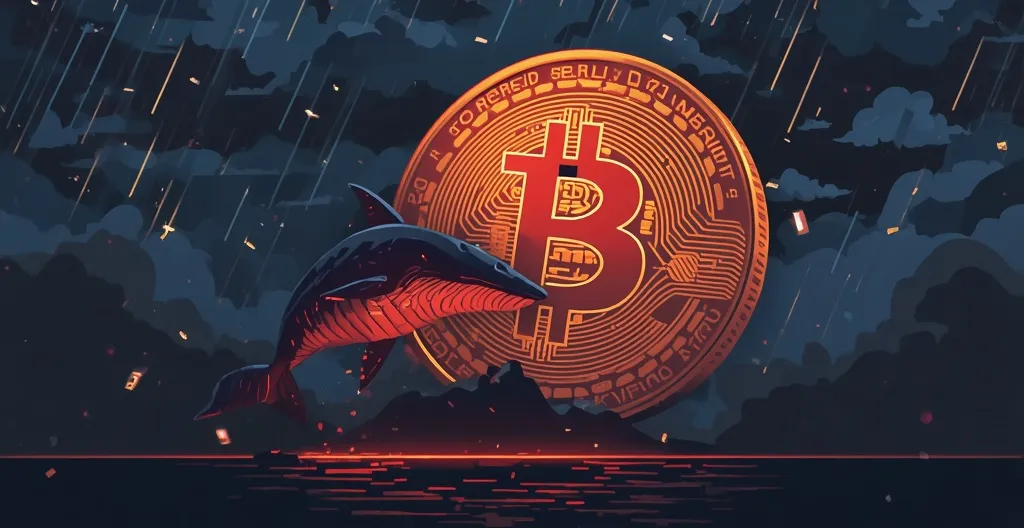 Bitcoin Under Pressure as Unverified Whale Sale Claim Adds Fuel to BTC Selloff