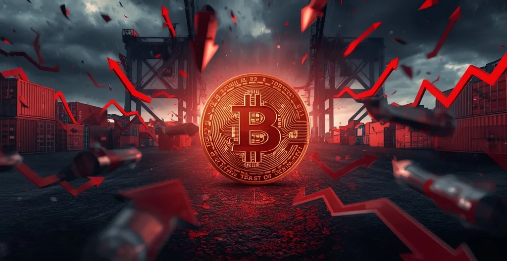 Trump Tariffs Spark Market Selloff as Bitcoin Gets Dragged Lower