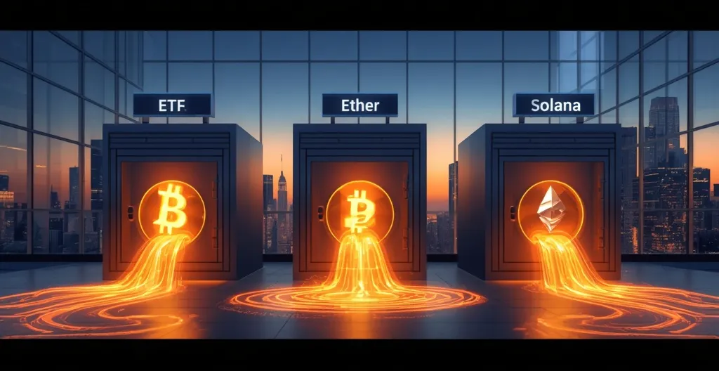 Bitcoin ETFs Draw $2.39 Billion as Ether and Solana Funds Rebound