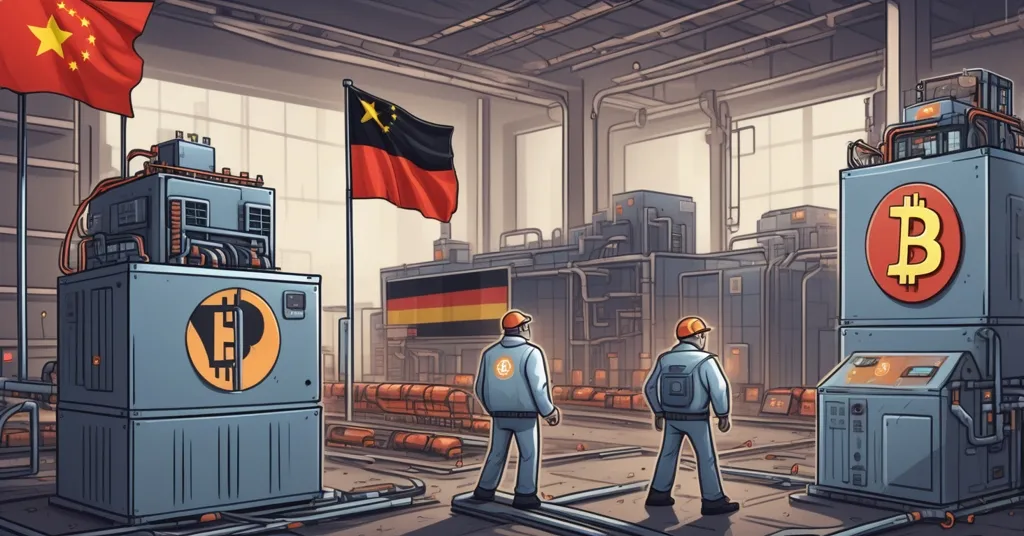 Germany-China Trade Clash Threatens Bitcoin Mining Hardware Supply