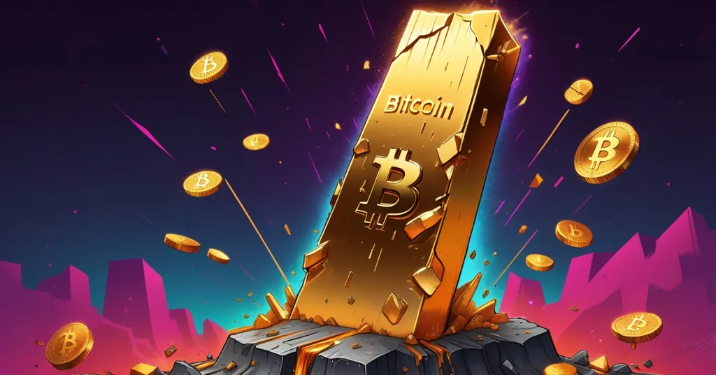 Gold Crashes 9.5%, Analyst Predicts Bitcoin’s Massive Rally to Steal Spotlight