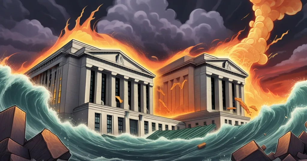 Fed Governor Warns Stablecoins May Cut U.S. Rates as Bitcoin Crashes 20%