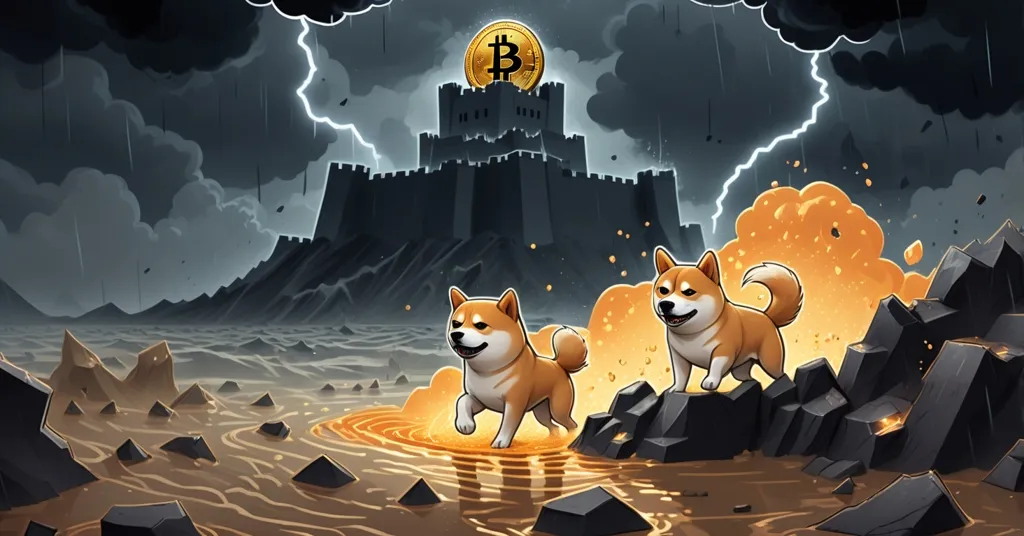 Crypto Crash 2025: XRP Plummets, Bitcoin Slips, and Shiba Inu Shows Signs of Life
