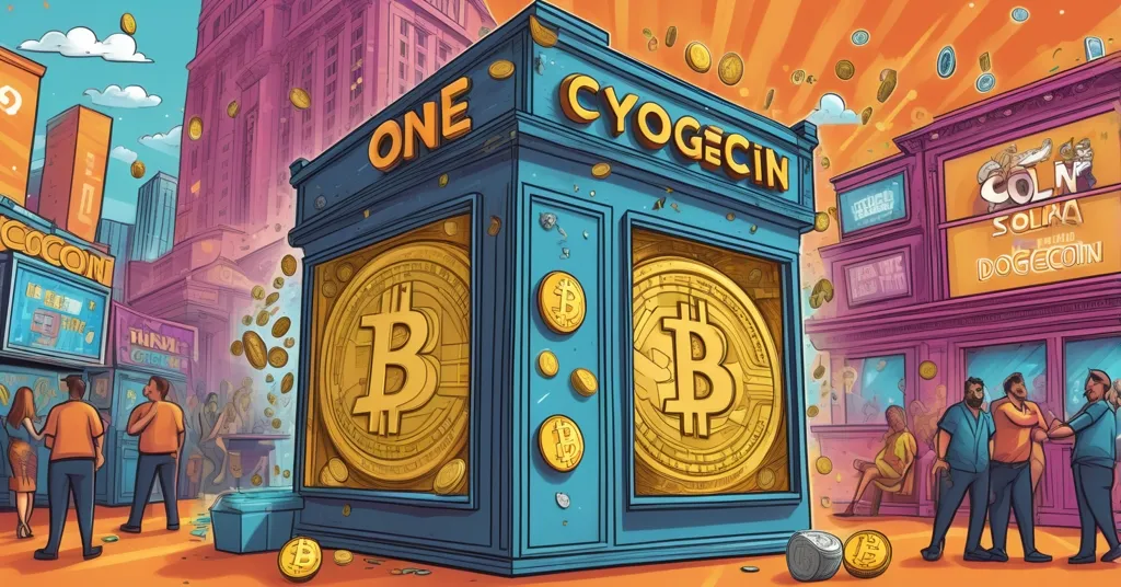 Franklin Templeton ETF Adds Dogecoin, XRP, Solana; PEPENODE Hype Sparks Risky Crypto Bets