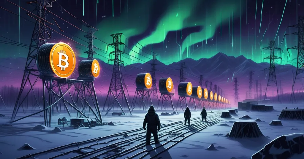 Russia’s Bitcoin Mining Surges 44% to 200,000 Farms Despite Bans and Energy Woes