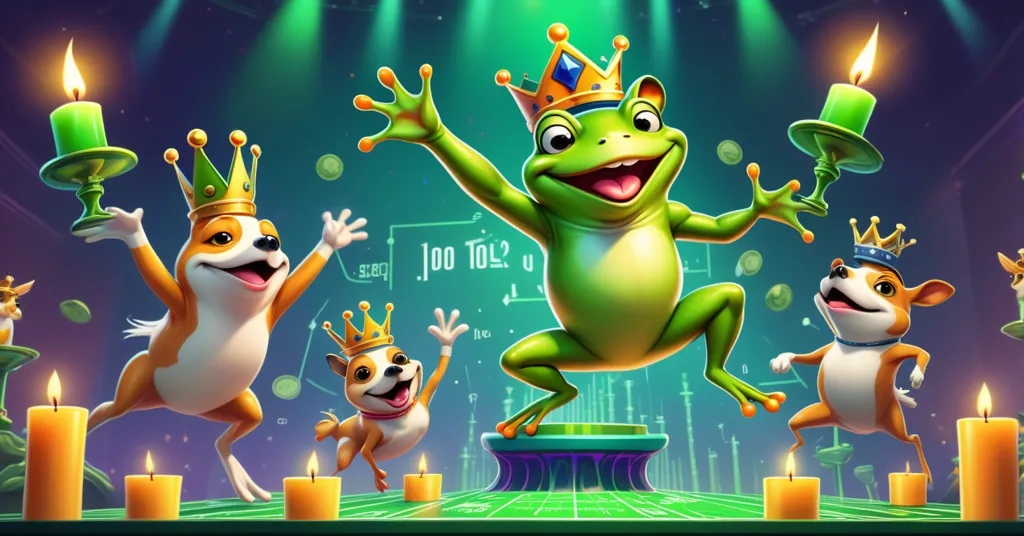 Pepe Coin Surges 55%: Can This Frog Overtake Dogecoin and Shiba Inu?