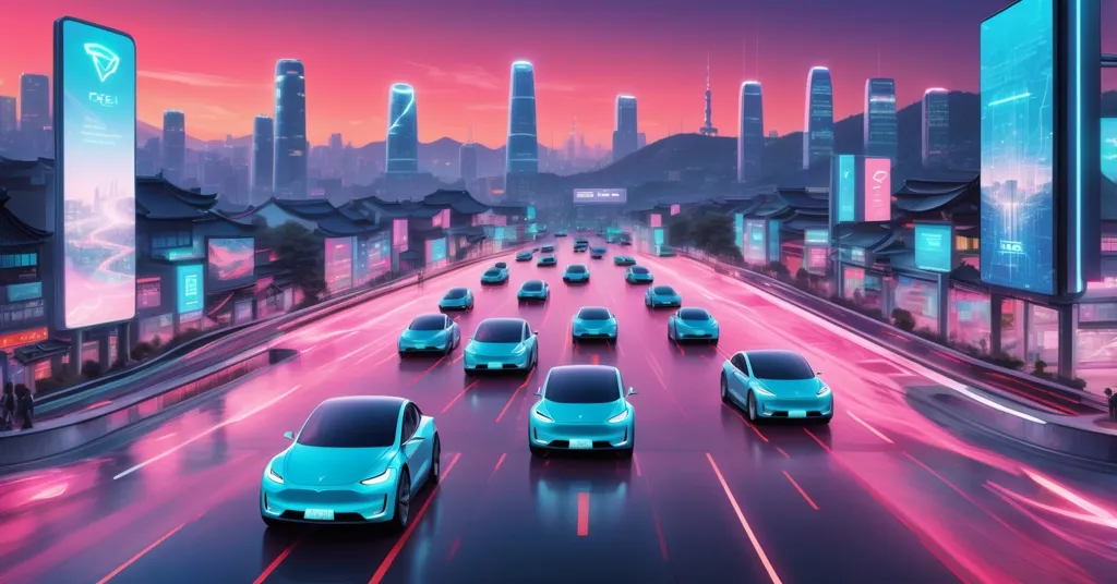 Tesla and BYD Dominate South Korea’s EV Market: Blockchain’s Role in 2025 Shakeup