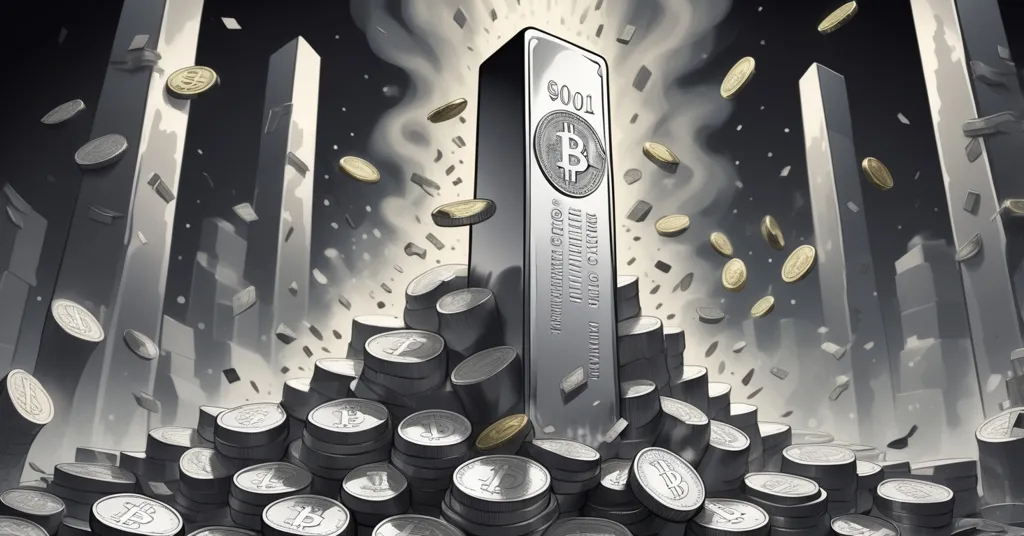 Silver Hits $101 as Tech Mogul Hoards 1.5% of Supply, Calls Crypto a “Psyop