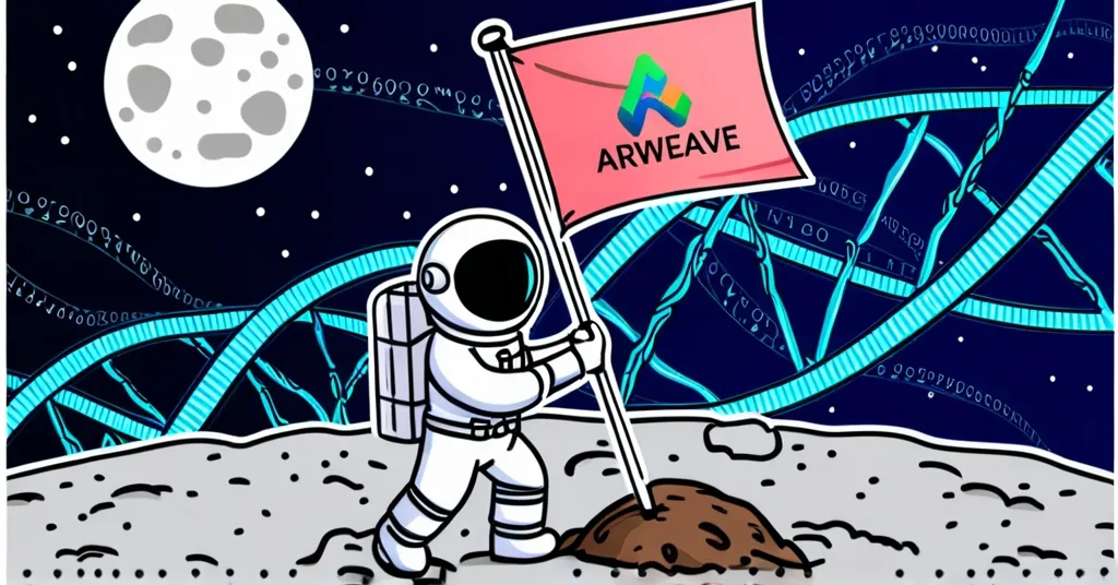 Arweave Launches Genesis Block to Moon, Pioneering Decentralized Storage