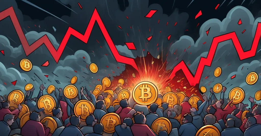 Bitcoin Market Crash: $2.5B Liquidations Shake Crypto Over Weekend