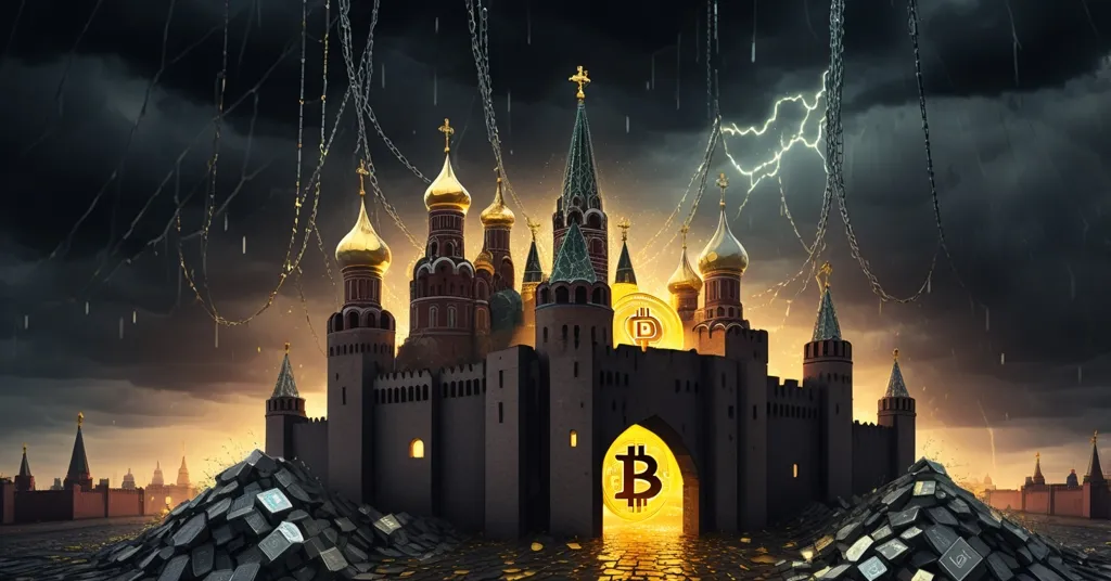 Russia’s $61.9B Debt Crisis: Can Bitcoin Be a Financial Lifeline?