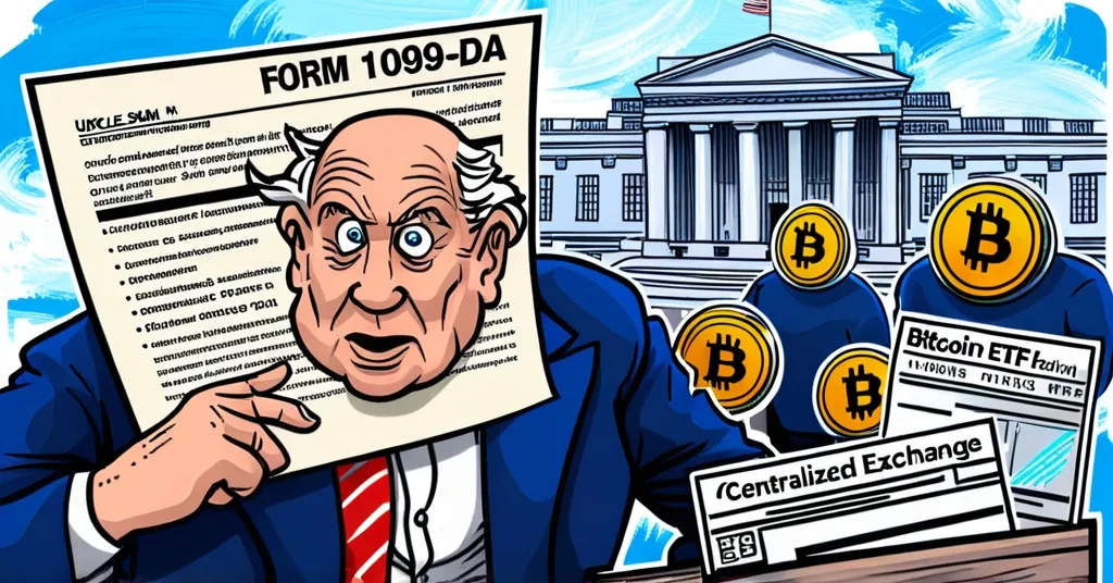 IRS Introduces Form 1099-DA for Crypto Transactions in 2025: Impact on CEXs and ETFs