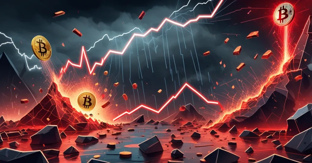 Bitcoin Crashes to $68K as $302M Liquidations Hit BTC, ETH, XRP Amid Market Turmoil
