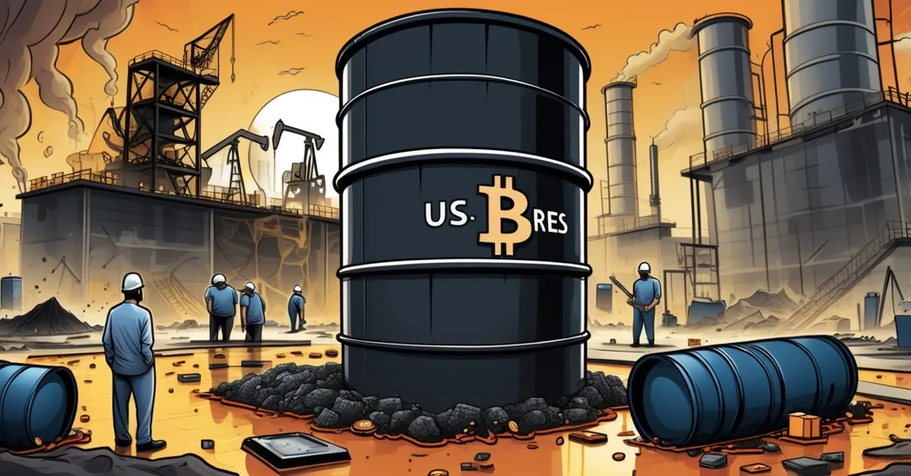 Trump Celebrates Oil Price Surge as US Reserves Hit Historic Lows, Impacting Crypto Miners