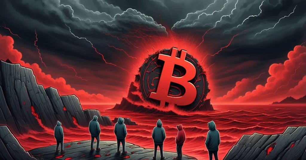 Bitcoin Price Crisis: Q1 2026 Risks Historic Triple Red Loss in Brutal Downturn