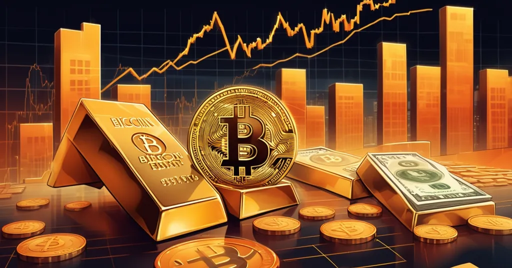 JPMorgan Says Bitcoin Is Gaining on Gold in the Debasement Trade