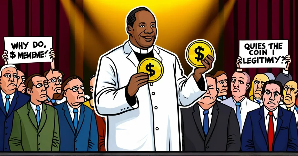 Trump Inauguration Pastor’s $Lorenzo Meme Coin Sparks Crypto Community Backlash