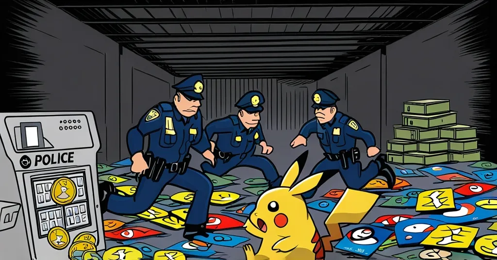 Australian Police Bust Crypto ATM and Pokémon Card Theft Syndicate