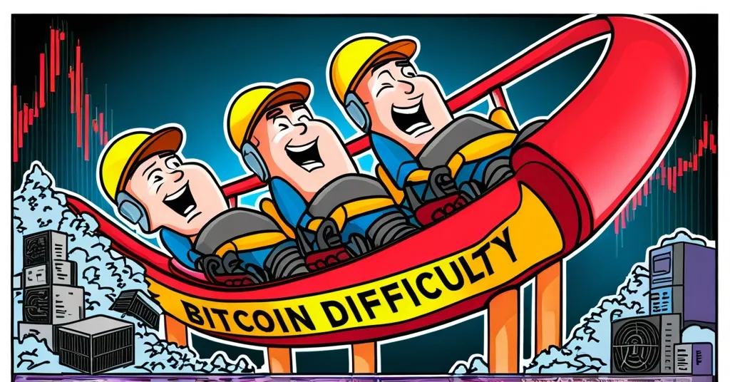 Bitcoin Mining Difficulty to Drop 2.6% on Sunday: Relief for Miners