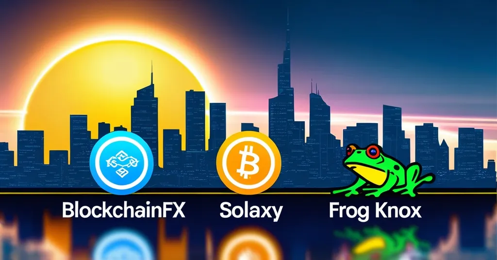 March 2025 Crypto Presales: BlockchainFX, Solaxy, Frog Knox – High Potential Projects