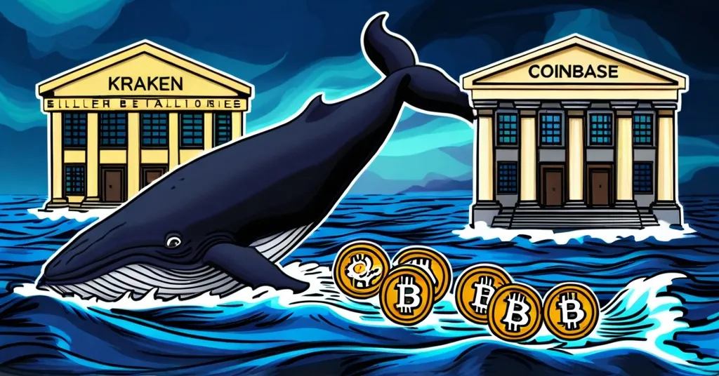 $1 Billion Bitcoin Exodus from Kraken and Coinbase Sparks Market Frenzy