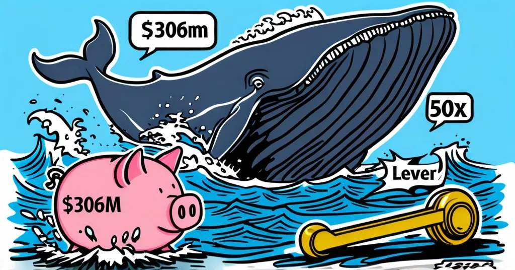 Ethereum Whale Loses $306M on Hyperliquid: The Perils of 50x Leverage