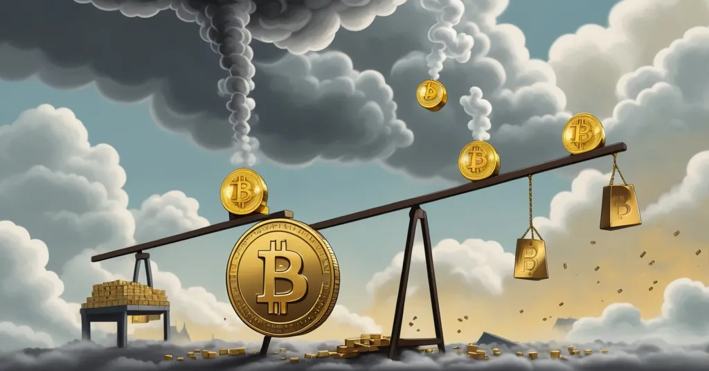 Bitcoin’s Digital Gold Status Challenged by Volatility and Environmental Concerns