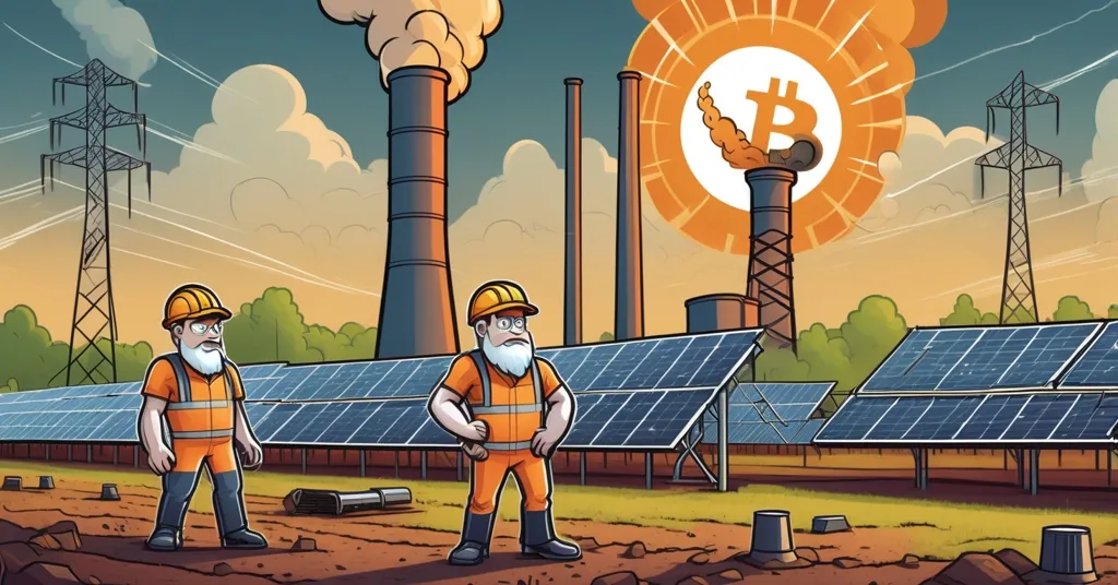 Bitcoin Mining Drives U.S. Energy Expansion: Boosting Renewables, Raising Environmental Concerns