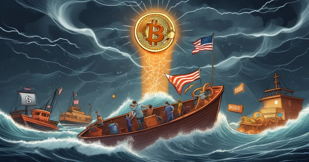 Bitcoin Outshines Nasdaq 100 in Market Turmoil, Hits New High vs Tech Giants