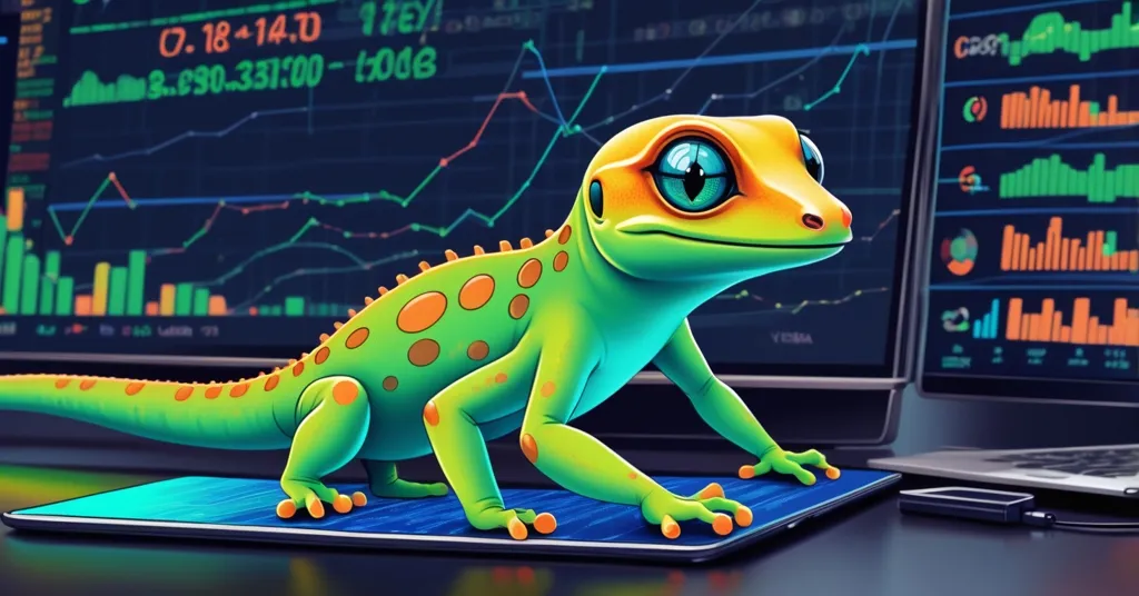 CoinGecko Unveils Gecko and Terminal Mascots in Brand Refresh Amid Market Volatility