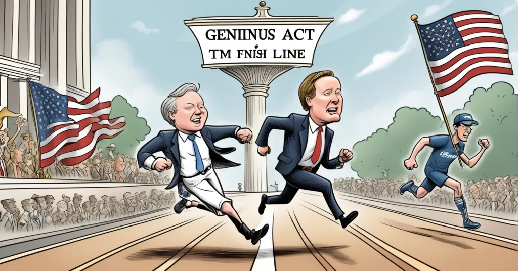 Senators Race to Pass GENIUS Act for Stablecoin Regulation Before Memorial Day