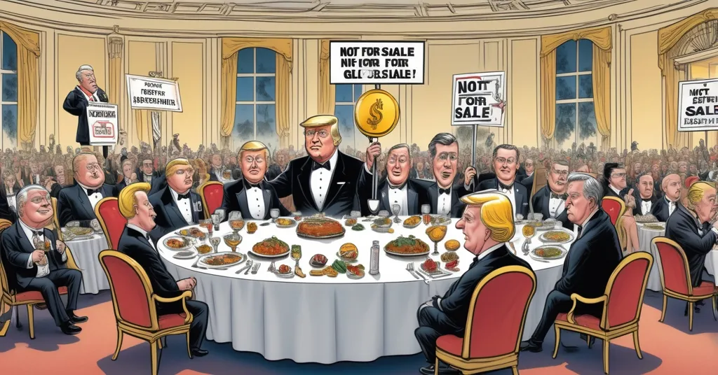 Trump’s Memecoin Dinner Triggers Political Backlash and Legislative Pushback