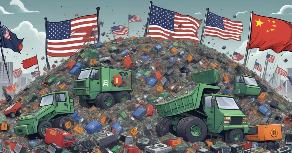 E-Waste Wars: U.S. Battles China for Rare Earths in Crypto and Tech Supply Chains