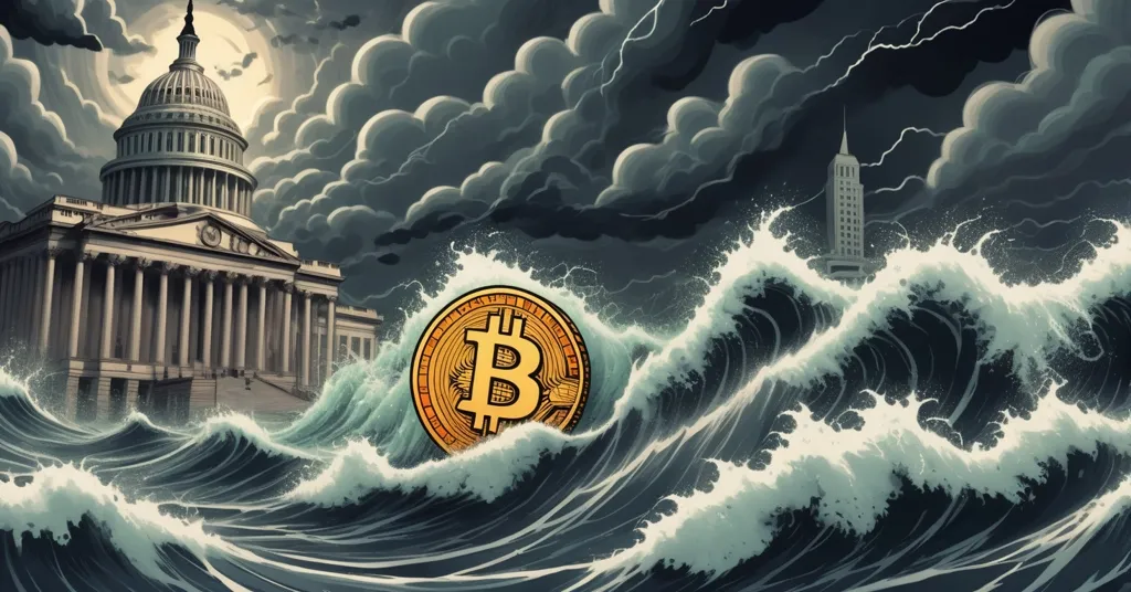 Bitcoin Bloodbath: 50K BTC Sold at Loss as Market Panic and US Policy Failures Collide
