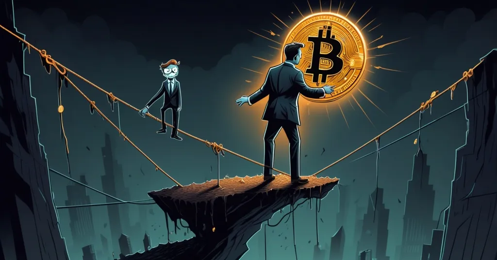 Bitcoin as a Risky Lifeline for Small Investors Amid Dollar Decline