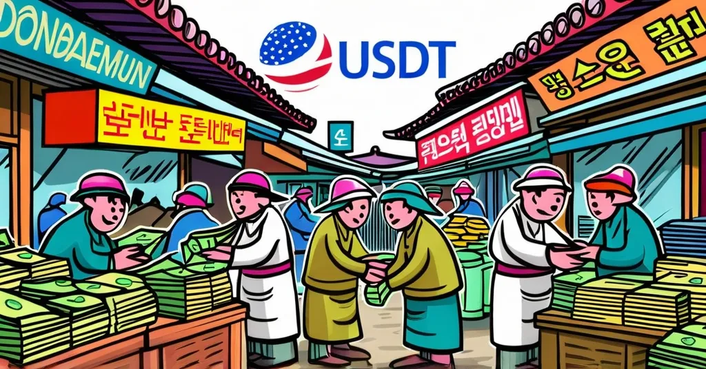 Dongdaemun Market Vendors Deny USDT Adoption, Stick to Cash