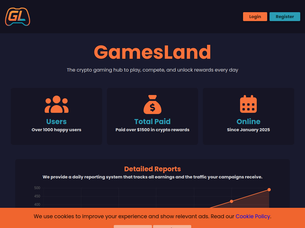 https://gamesland.io